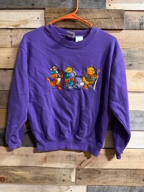 Disney Purple Crewneck Sweatshirt with The Disney Store Tag